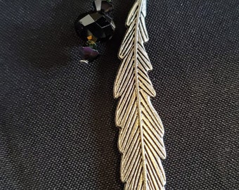 Feather bookmark