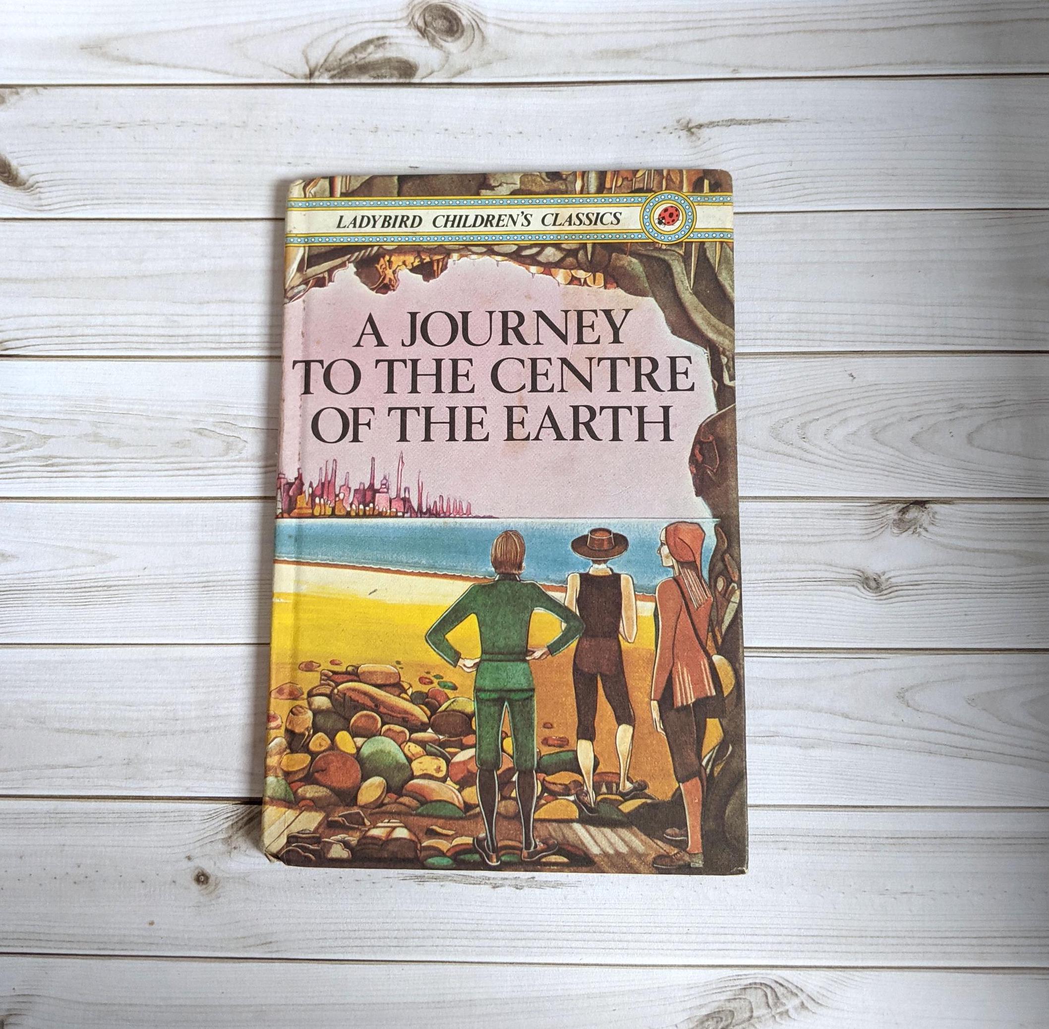 Vintage 'A Journey to the Centre of the Earth' Ladybird Book | Series 740 Very Good Condition | Perfect Gift for a Nostalgic Story Time