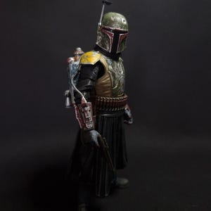 1/12 | 6&quot; | Custom Tython Boba Fett Figure | Black Series | Star Wars