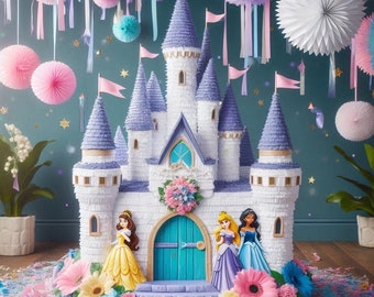 Custom castle  Birthday piñatas