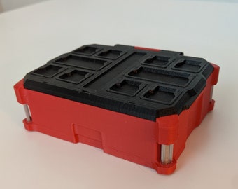 Mini Milwaukee Tool Packout Box: Gift Card & Business Card Holder