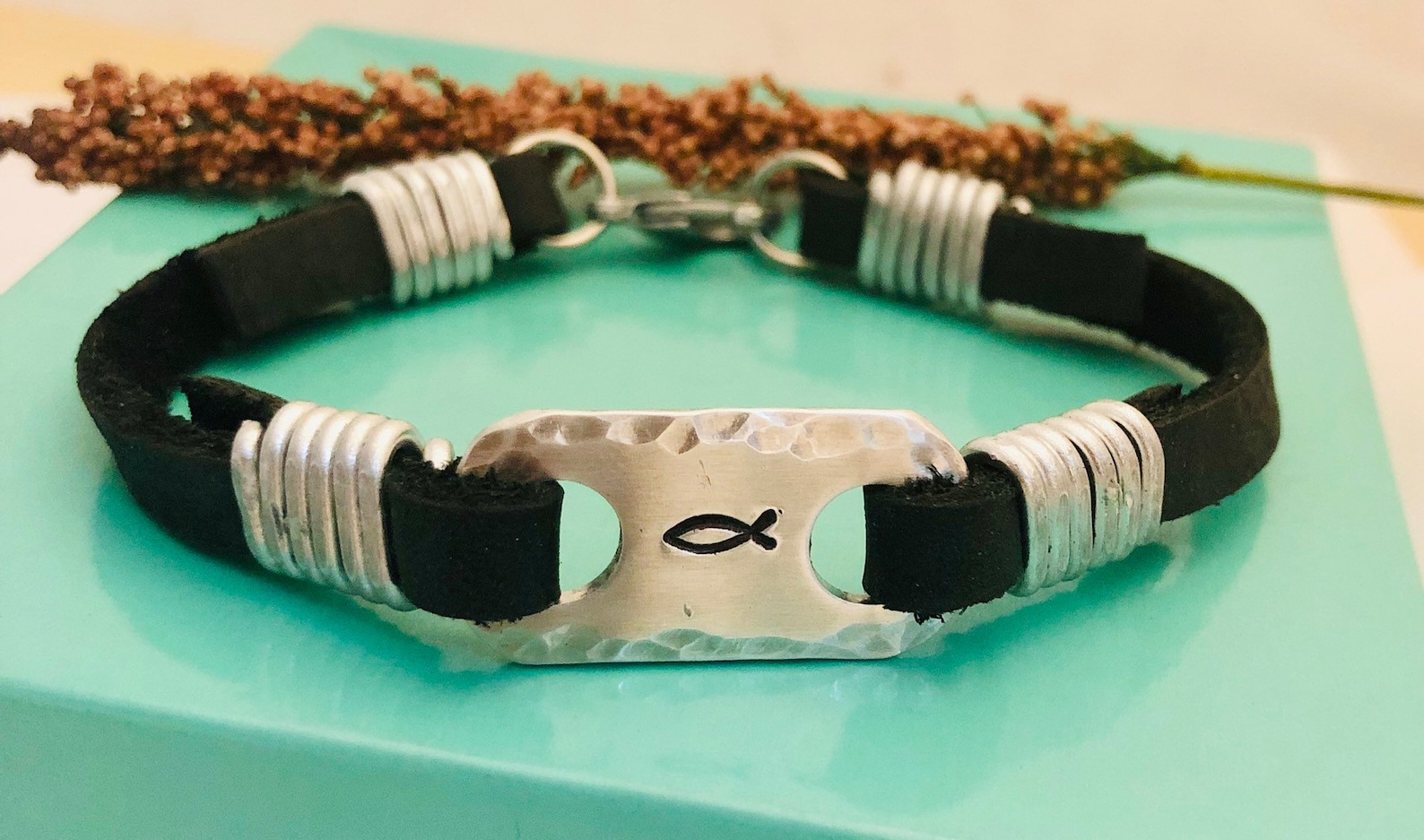 Christian Fish Bracelet Jesus Fish Bracelet Christian Etsy