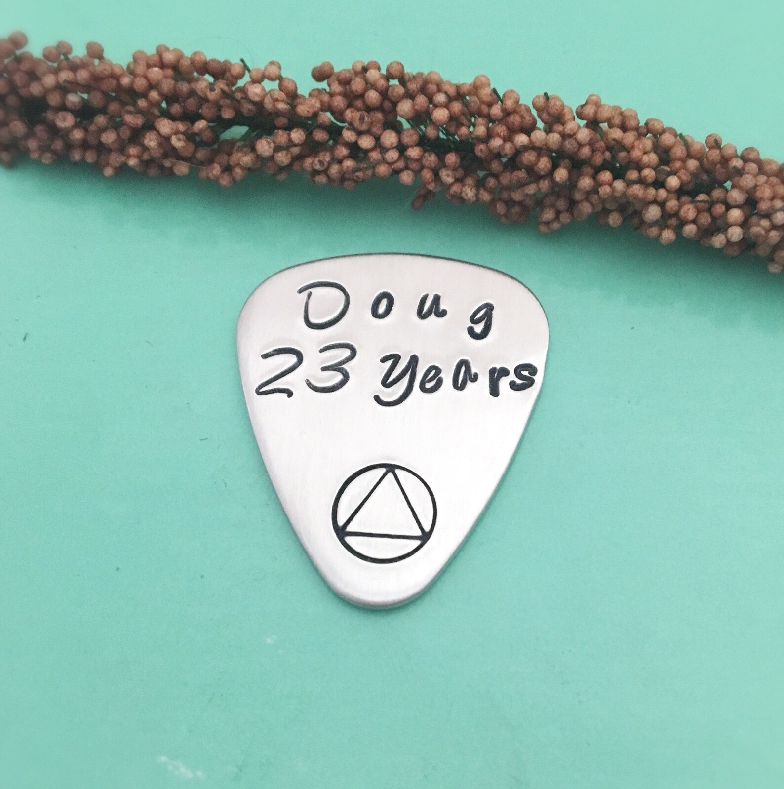 Recovery Gifts Guitar Pick Personalized Guitar Pick Etsy