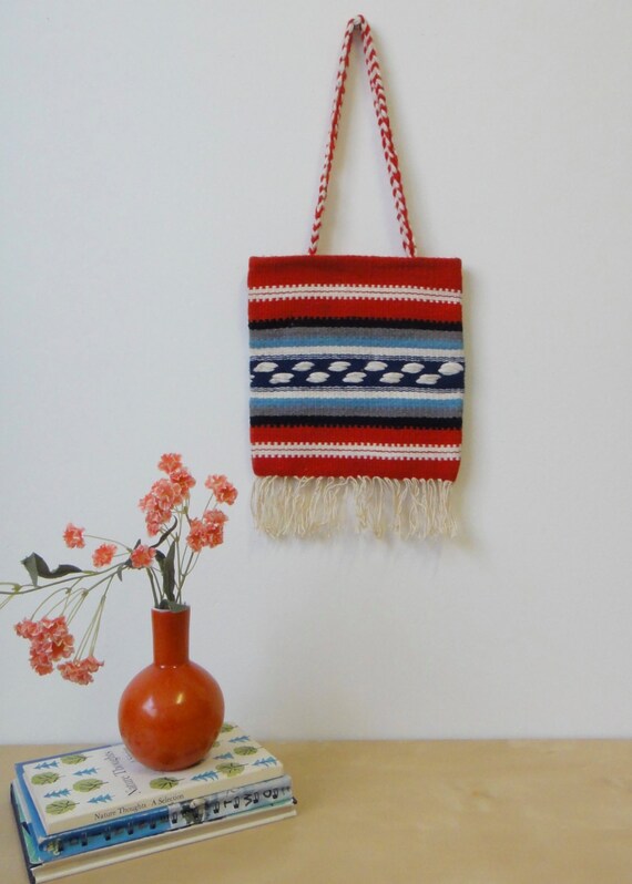 Vintage Wool Blanket Bag Etsy