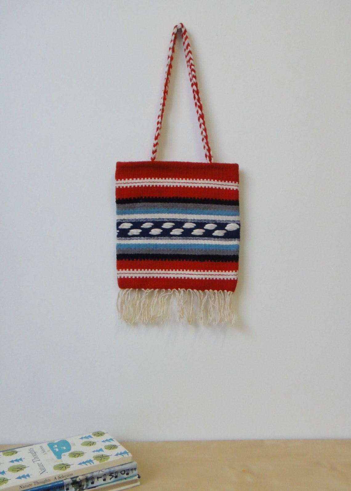 Vintage Wool Blanket Bag Etsy