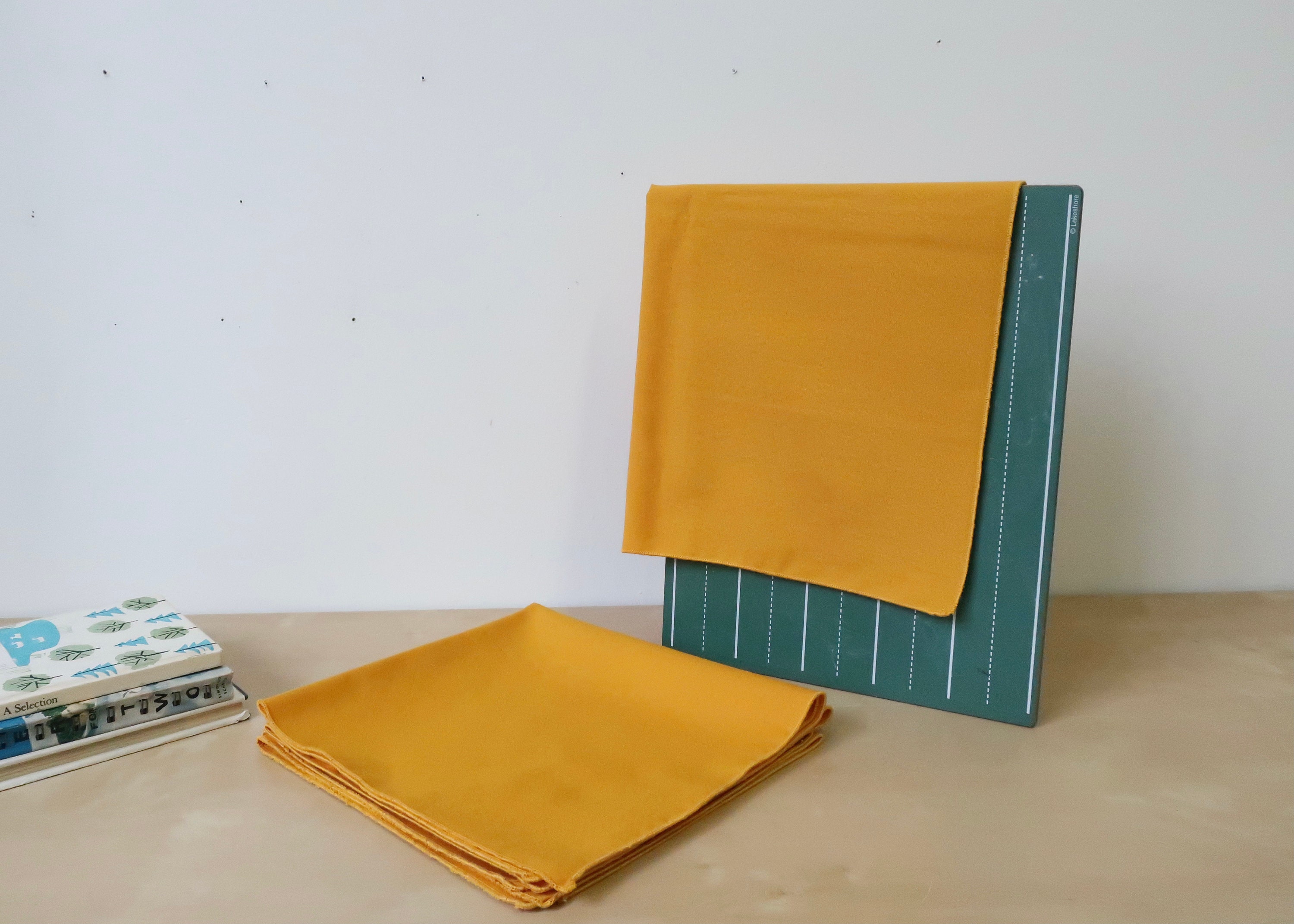 Serviettes Vintage Golden Rod Cloth - Ensemble de 4