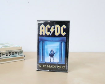 Ac Dc Who Made Who Etsy Ac Dc Who Made Who Etsy