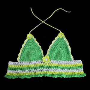 Crop Top Hand-Crocheted