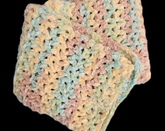 Hand Crocheted Baby Blanket
