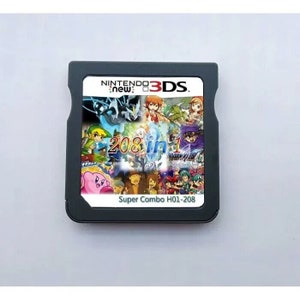 Cartouche Nintendo DS des meilleurs jeux 208 en 1 - Version ultime - 3DS 2DS NDS - Vintage