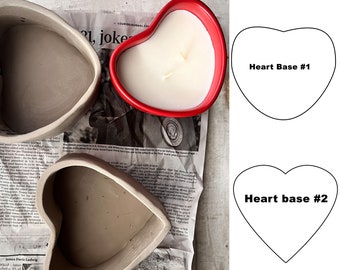 Valentine's Heart Dish Slab Pottery Tutorial