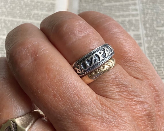 MIZPAH Ring Sentimental Jewelry Etsy Hong Kong