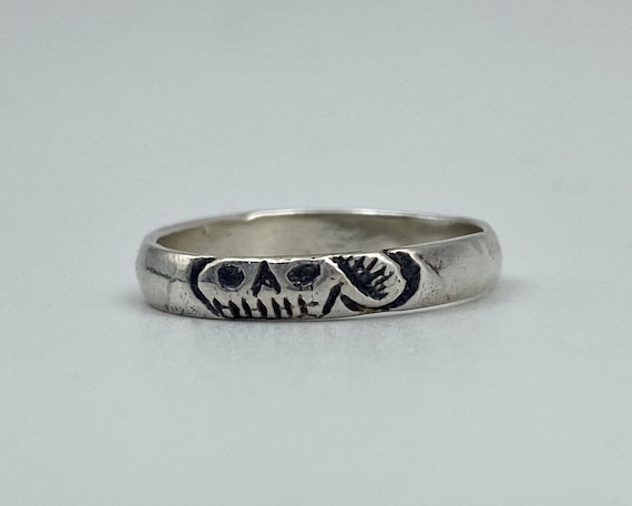 Anello testa di morto ss originale sale