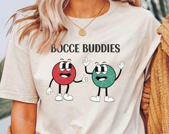 Funny Bocce Ball Team Shirt Retro Bocce Ball Player Shirt, Gift for Bocce Player Sport Lover Gift, Bocce Tournament Top, Retro feel