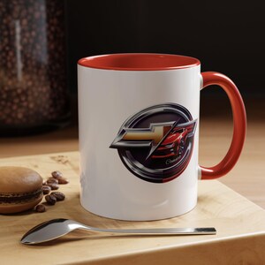 Chevrolet Camaro Emblem Coffee Mug | American Muscle Car Gift | Classic Car Lover&#39;s Cup | Iconic Americana