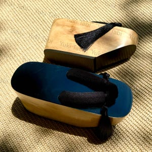 Oiran Geta Wooden Clogs Kimono Sandals
