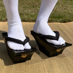 Men&#39;s Japanese Kimono Geat, Japanese Wooden Geta, Oiran geta,  Kimono Geta , Zori Sandals, Tabi Sandals, Woman Geta Tabi Socks