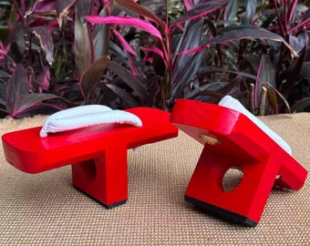 Tengu Geta Japanese One-Tooth Wooden Sandals | Men's Single-Tooth Geta Kimono Clogs | Tabi Socks Compatible Traditional Japanese