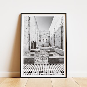 Marrakesh Print | Islamic Wall Art, Morocco, El Badi Palace Photography, Moroccan Architecture, Framed/unframed, Personalised Gift
