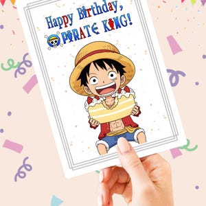 One piece bday greeting card - Etsy 日本