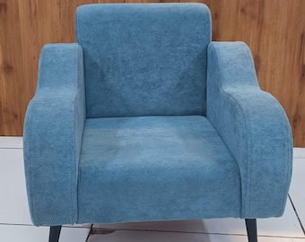 Toddler Armchair Sofa: Soft Padded Kids Chair, Washable Cover