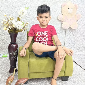 Toddler Sofa Arm Chair, Baby Children Upholstered Sofa, Soft Padded Sofa For Kids, Washable Soft Chair For Kids, Gift For Birthday