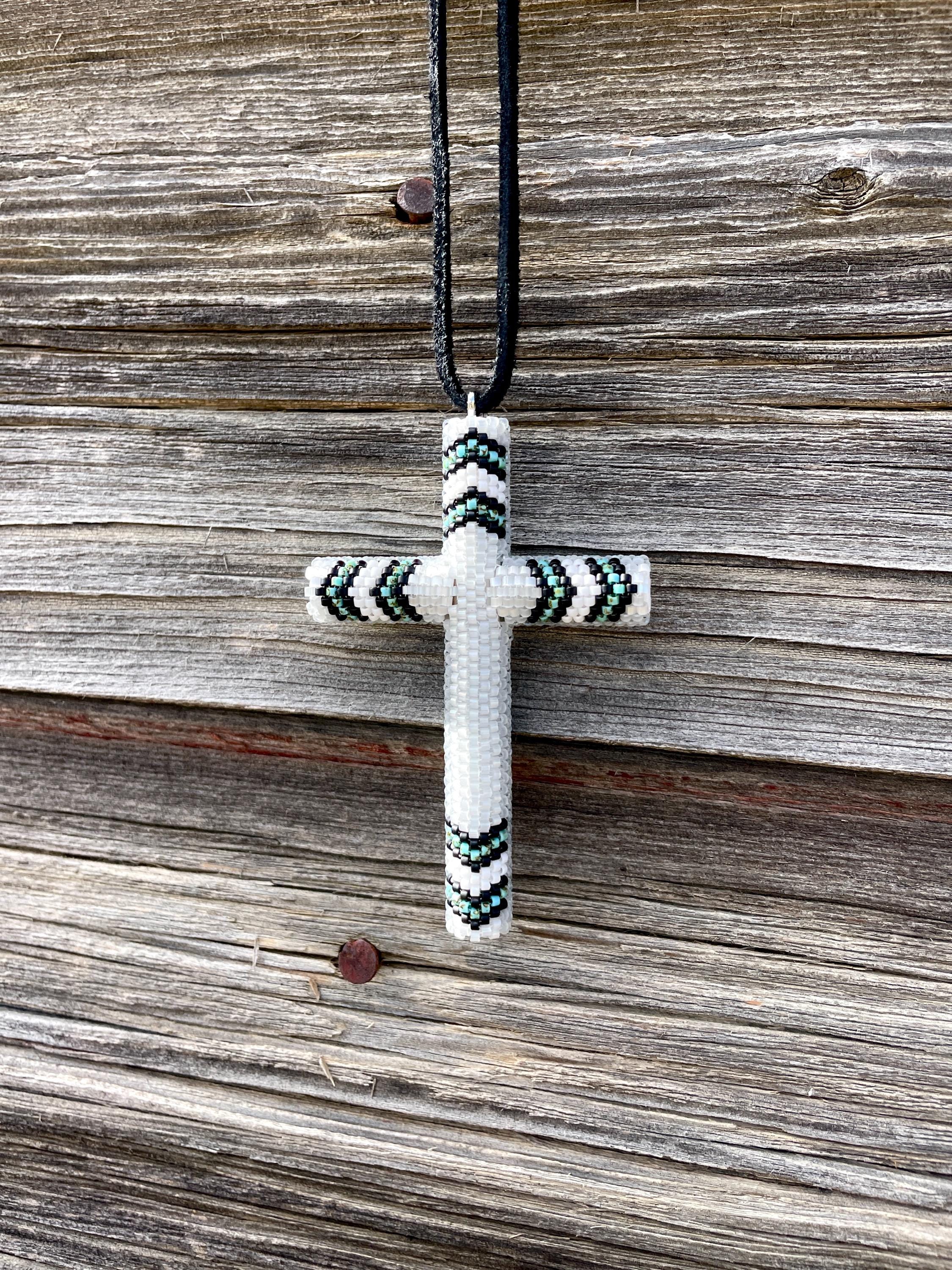 Beading Pattern for Beaded Cross Pattern 4, 1/4