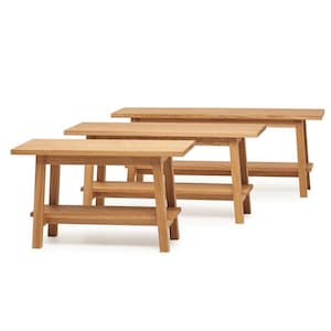 Storage Wooden Bench, Entryway Small Solid Oak Bench, Bed Bench, Modern Farmhouse Wood Bench, Hallway Slim Bench, Narrow Bench, Gift Bench