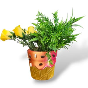 3d print file icecream cone planter multi part stl