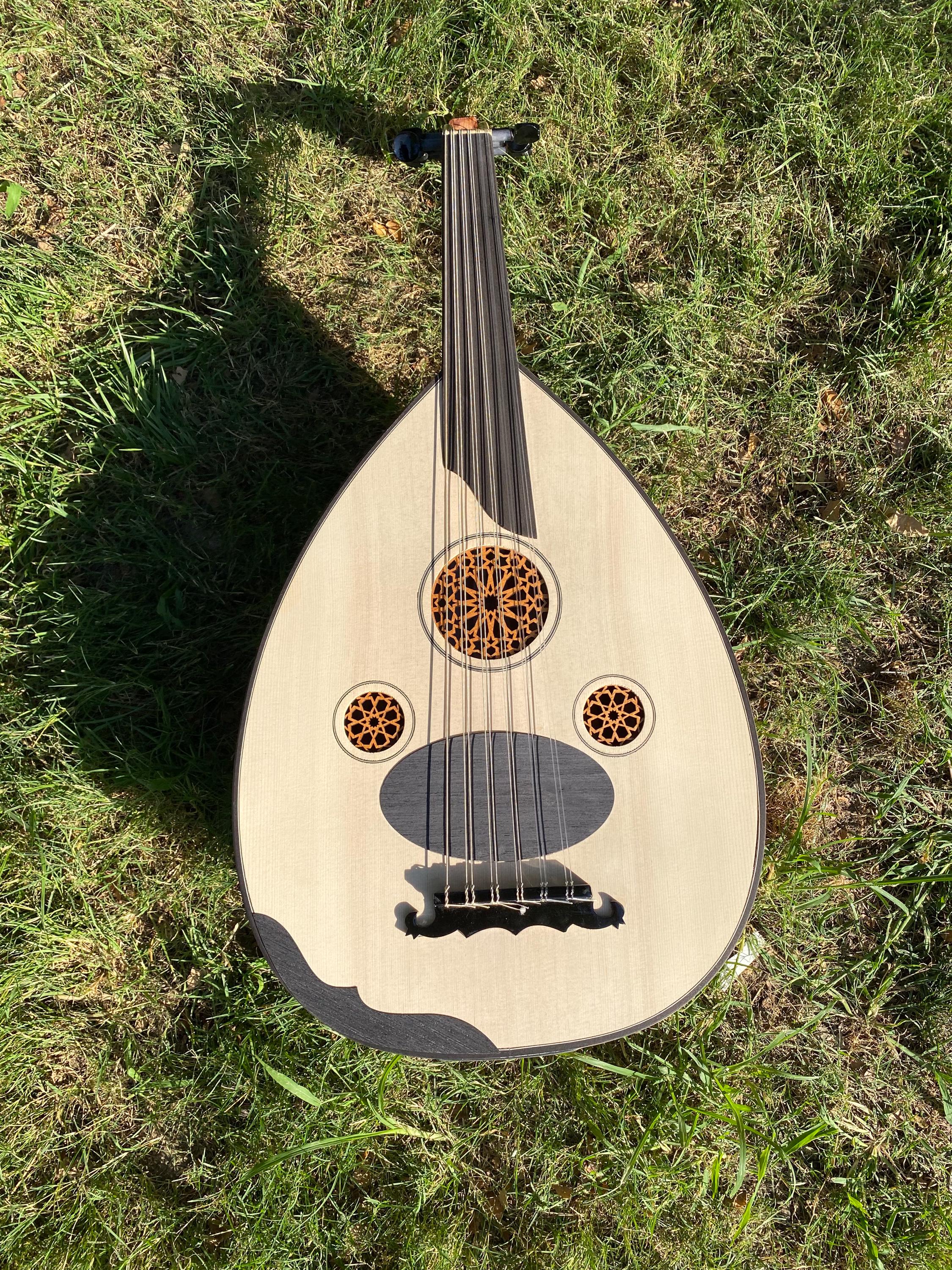 Professional Turkish Oud Instrument - Traditional Stringed Musical ...