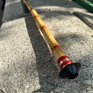 Professional B Akord Turkish Ney Flute | Traditional Meditation Tool | Handcrafted Reed Instrument