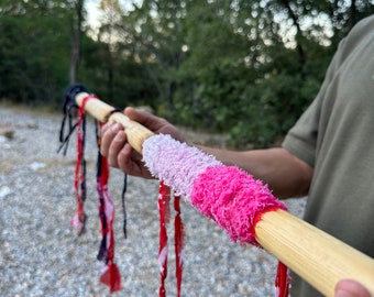 Traditional 57-Inch Rain Sound Bar | Shamanic Meditation Tool | Calming Rainstick for Spiritual Healing