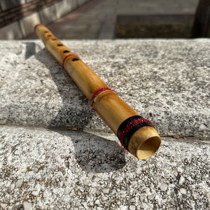 Traditional Kavala Reed Flute - Authentic Handmade Musical Instrument for Meditative Sounds