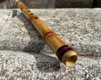Traditional Kavala Reed Flute - Authentic Handmade Musical Instrument for Meditative Sounds