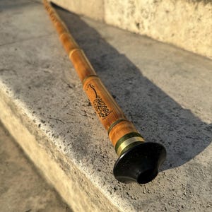 26-Inch B Chord Traditional Turkish Ney Flute | Authentic Sufi Instrument | Handcrafted Wind Instrument