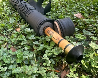 Flauta Ney tradicional turca de 26 pulgadas con acorde B / Instrumento sufí auténtico / Instrumento de viento artesanal