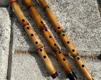 Authentic Kavala Reed Flute - Handcrafted Traditional Ethnic Wind Instrument for Meditation and Music