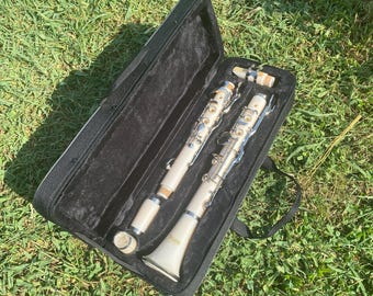 Professional G Chord Beige Clarinet with Bag | High-Quality Wind Instrument | Clarinet for Beginners & Professionals
