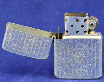 Vintage Storm King Aluminum Vertical Striped Flip Top Lighter - Precision  Made by Park Industries - Murfreesboro, Tennessee - Made in USA