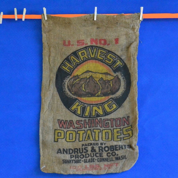 Potato Sack Etsy