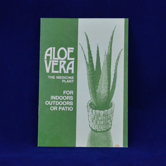 Aloe Vera the Medicine Plant for Indoors Outdoors or Patio - Nurserymen's  Exchange, Inc. San Francisco California - Advertising Booklet - Etsy