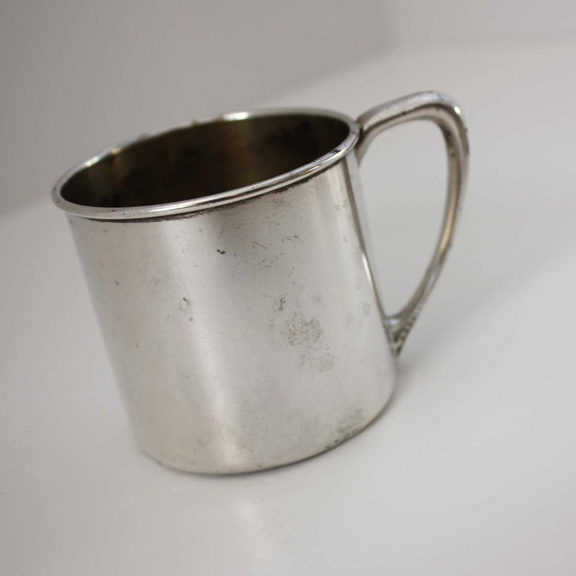 Vintage Oneida Silversmith Baby Cup Etsy