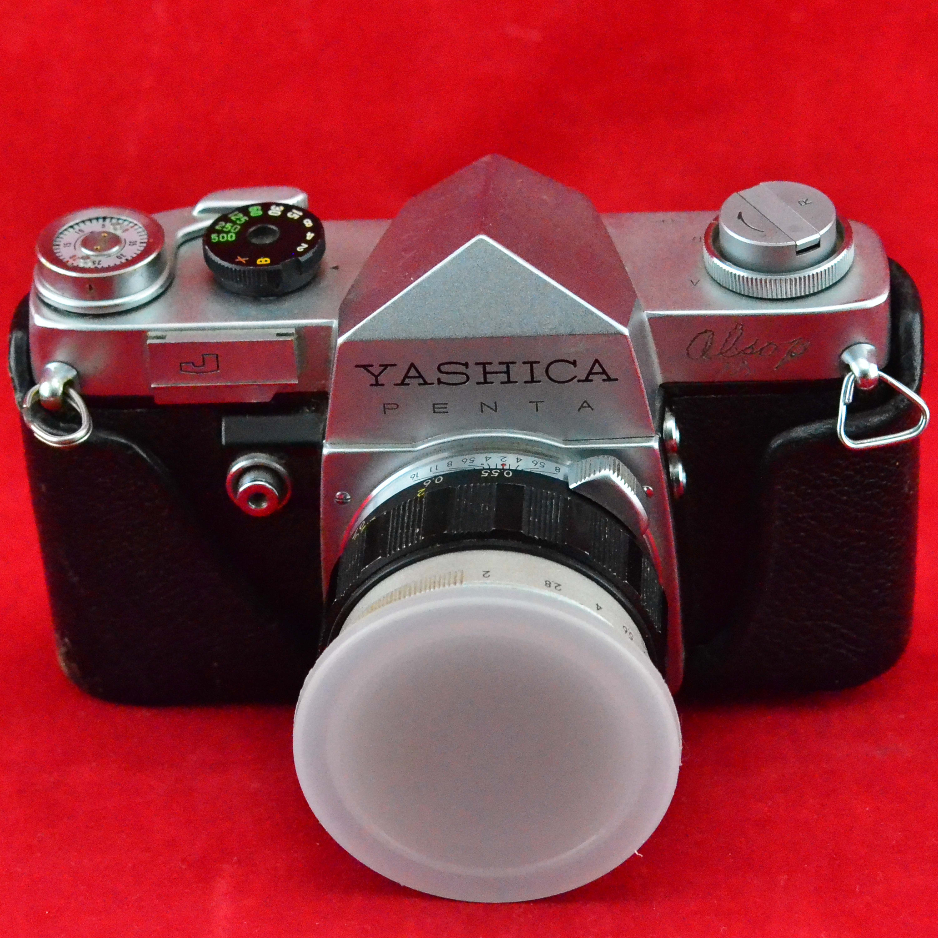 ヴィンテージ ヤシカ ペンタ J 35 mm フィルム SLR カメラ、オート