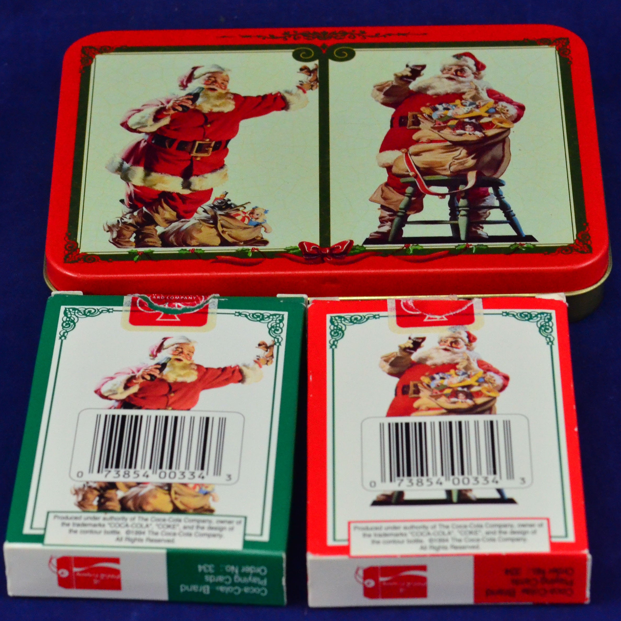 Vintage 1994 Limited Edition Coca-cola Brand Nostalgia Playing