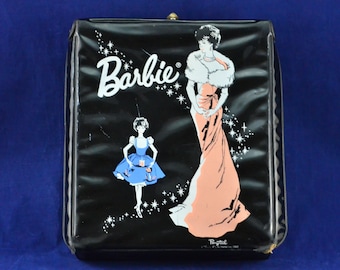 Vintage Mattel Enchanted Evening Ponytail Barbie Storage Case