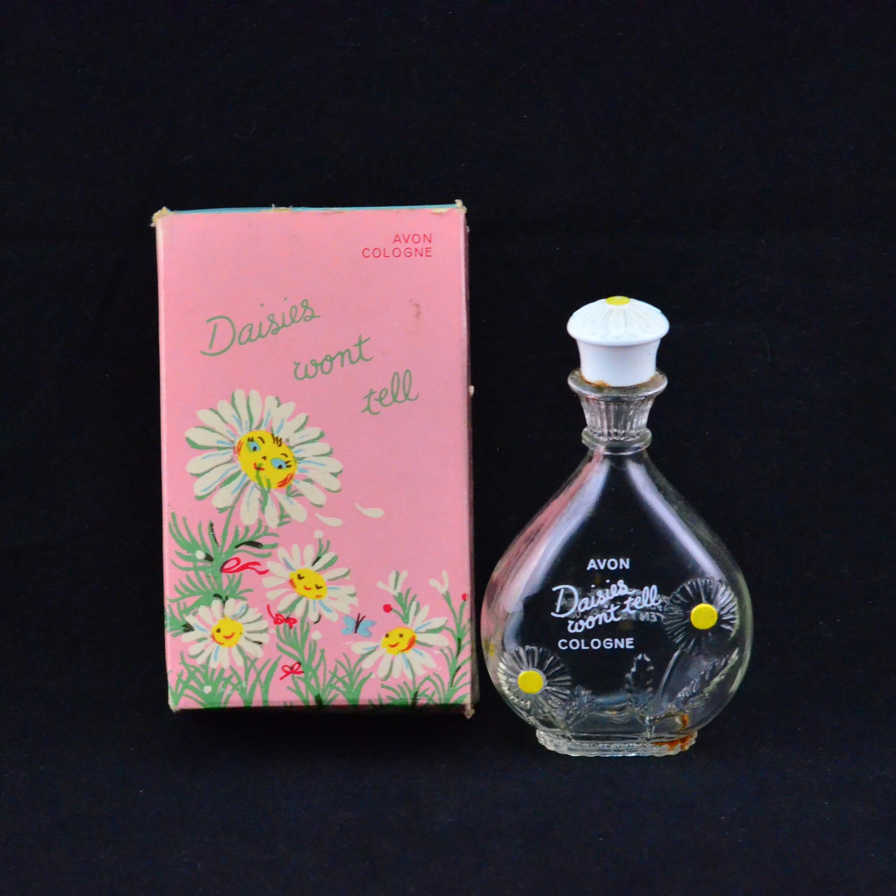 Vintage Avon Daisies Won't Tell Cologne - 2 FL OZ - Avon Product