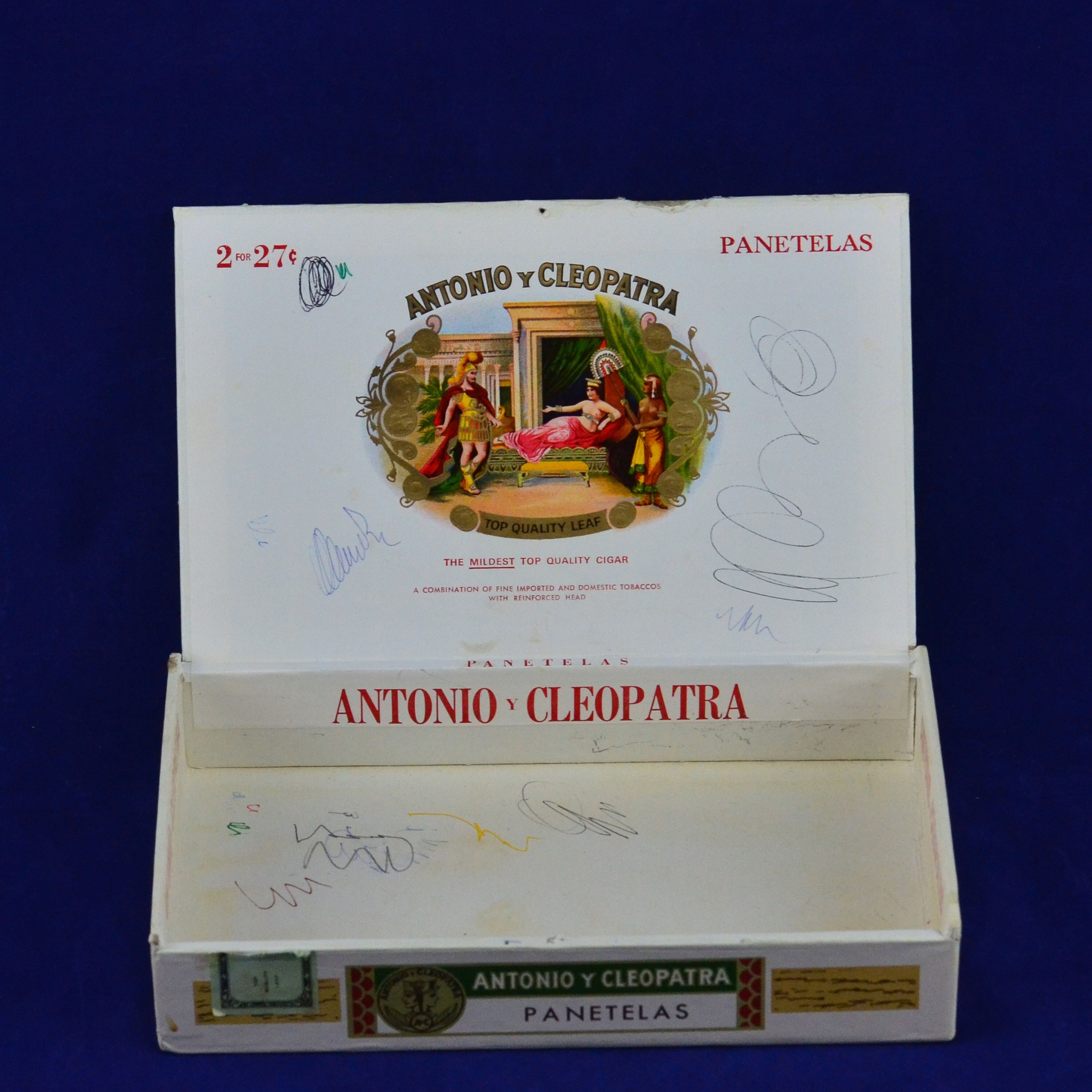 アントニオ・イ・クレオパトラ・パネテラス シガーボックス