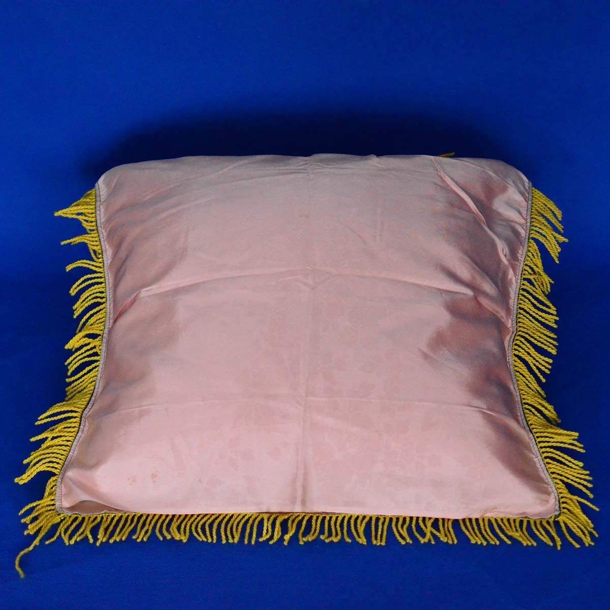 Vintage Satin Souvenir US Army Pillow Cover From Camp Gordon