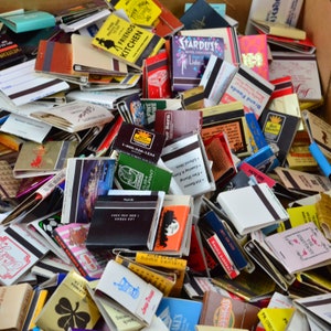 Collection of 20 Vintage Matchbooks - Advertising - Travel Memorabilia - Restaurant - Bar - Hotel - Casino