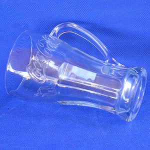 Vintage Genuine Libbey Coca-Cola Mug - Coke - Coca-Cola Drinking Glass With Handle - 14 oz Glass - Advertising Glassware